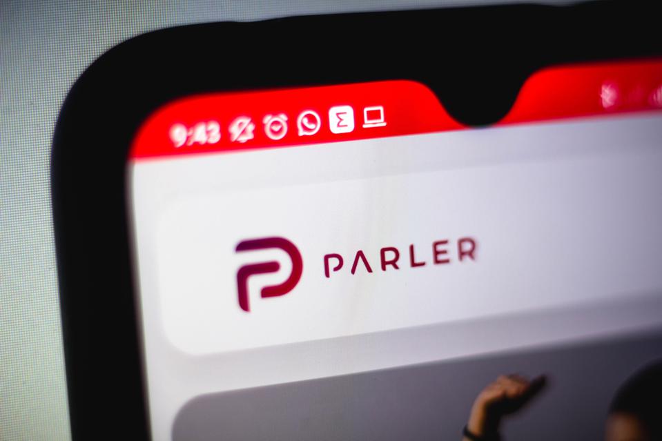 Parler app suspended by apple
