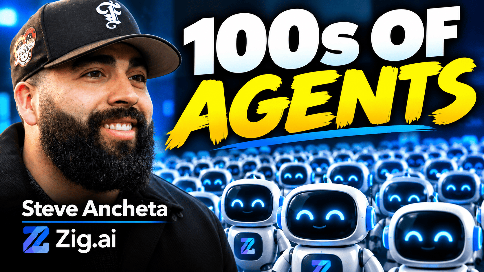 100s of AI agents