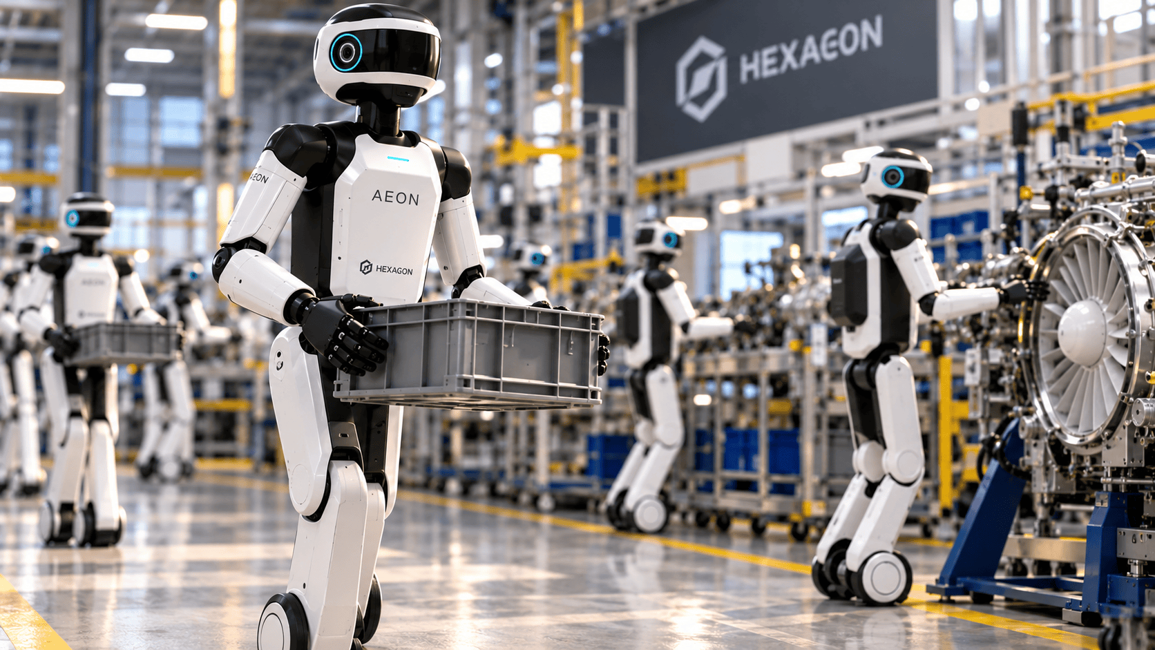 1000 humanoid robots