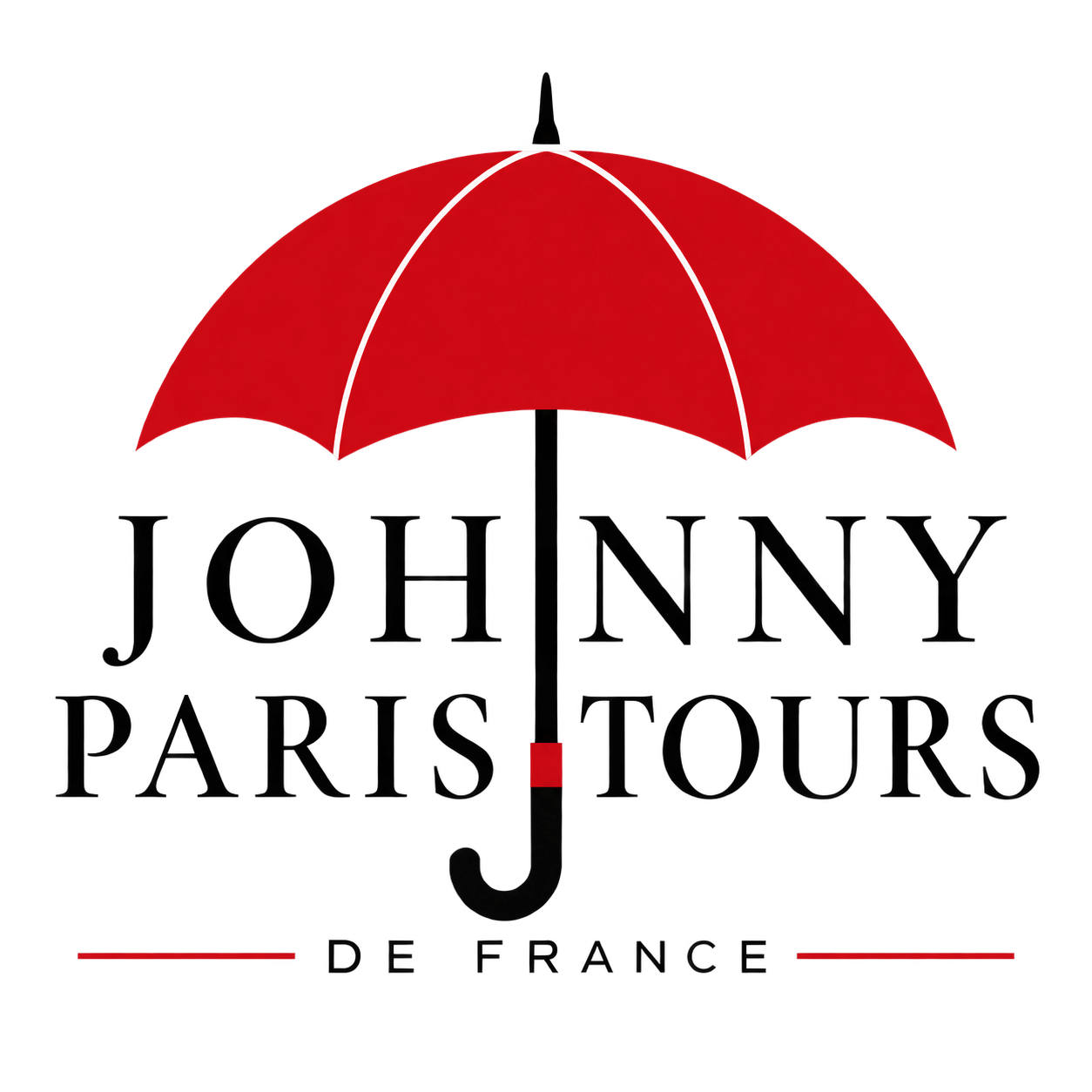 Square version of Johnny Paris' logo.
