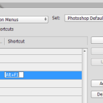 Adding a keyboard shortcut to your a Photoshop Script.
