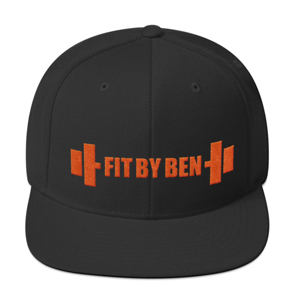 FB: Snapback Hat - O.G. (Orange script) - Image 1