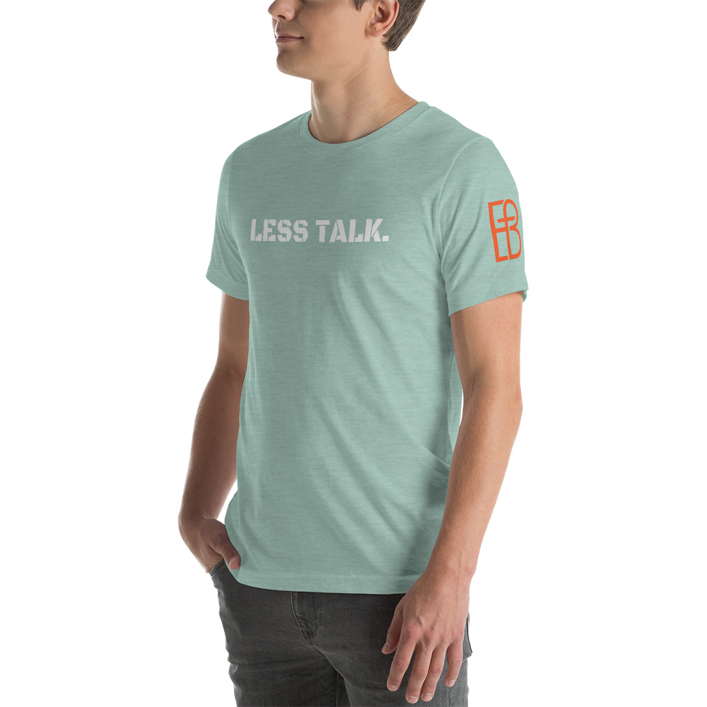 FB: Short-Sleeve Unisex T-Shirt - Less Talk - Image 15