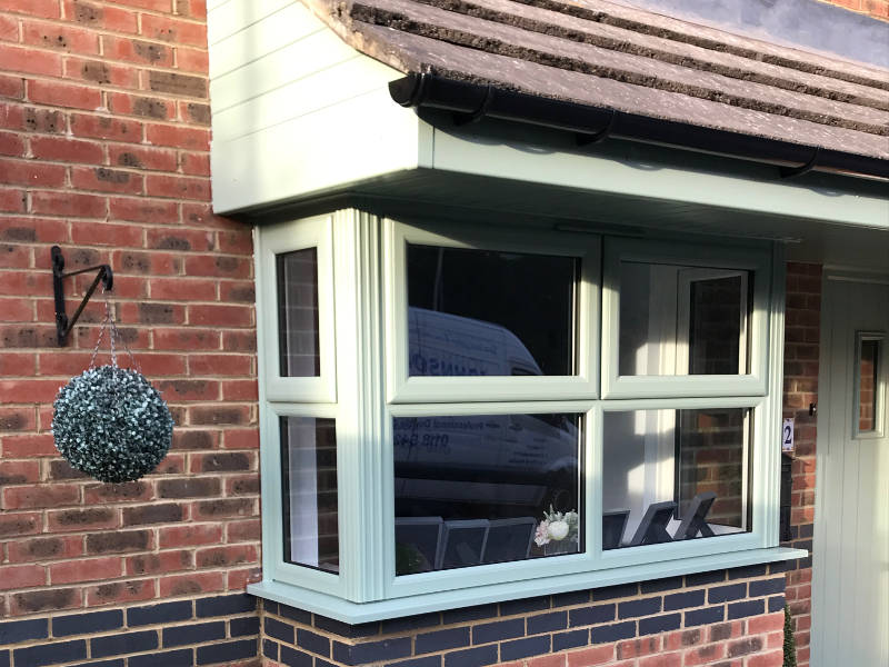Image of green window