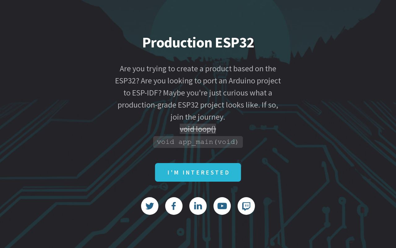 Production Esp32