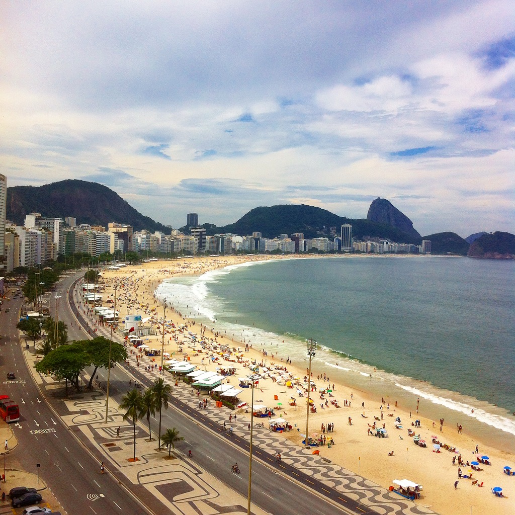 The view from our hotel!