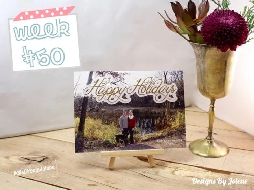 52 Weeks of Mail: Week 50 | Holiday Photo Card