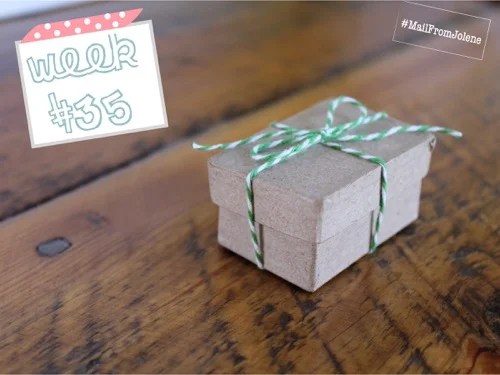 52 Weeks of Mail: Week 35 | Mini Birthday Box