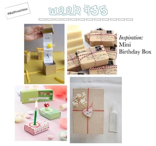 52 Weeks of Mail: Week 35 Inspiration