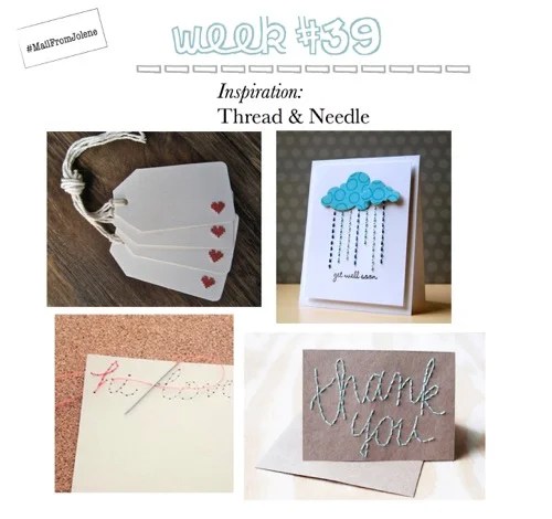 52 Weeks of Mail: Week 39 Inspiration