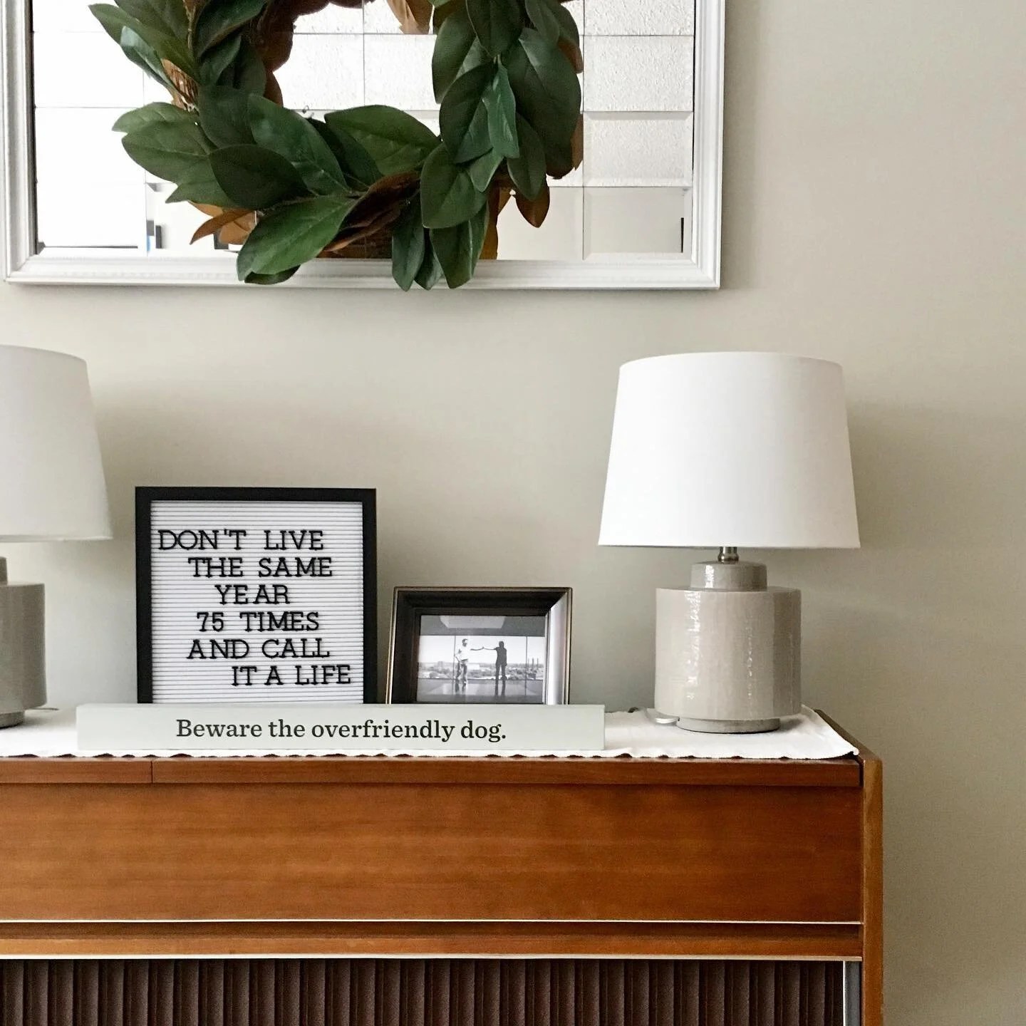 A Wise Letter Board