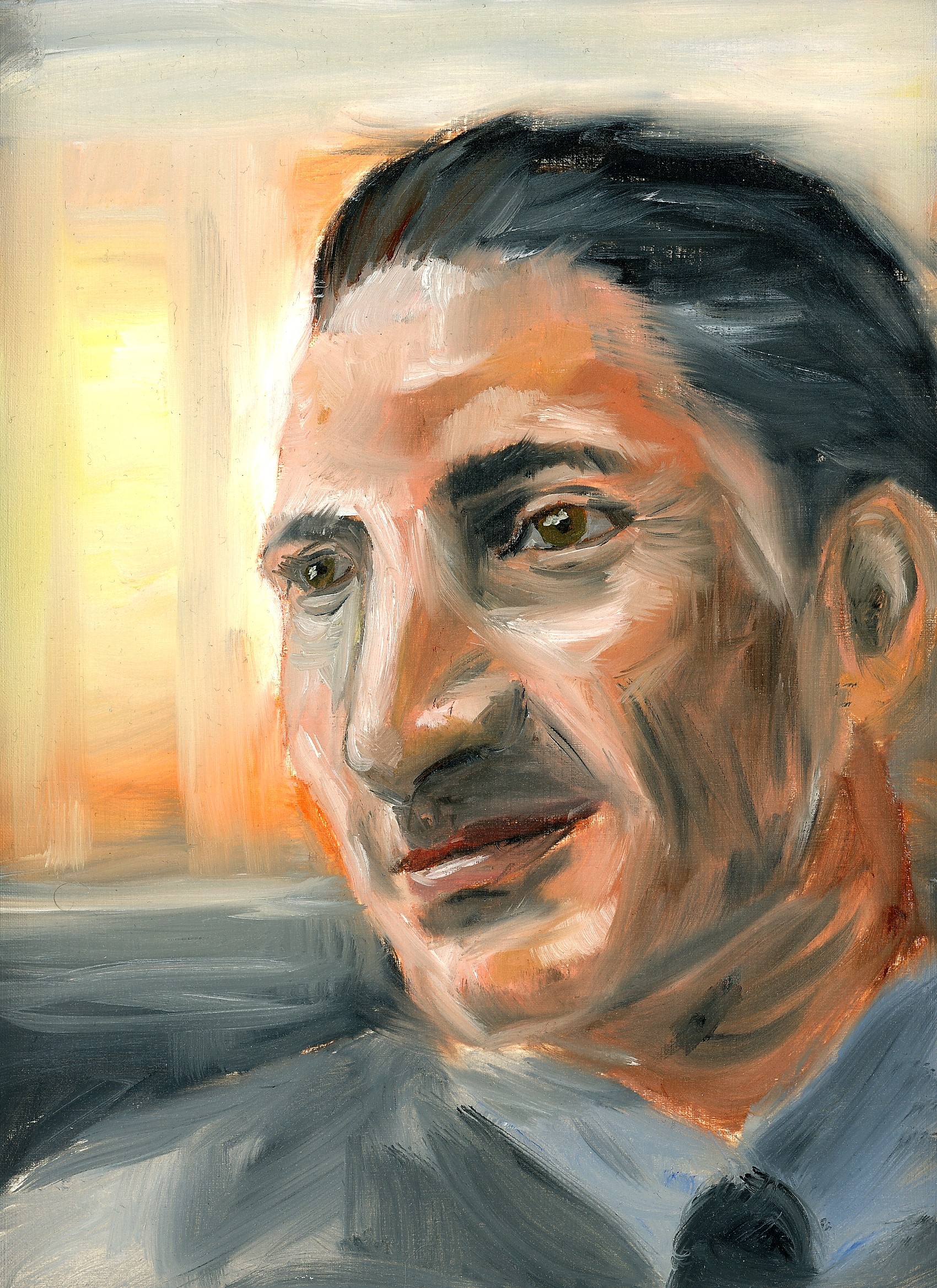 Smiling Sunset Guy
