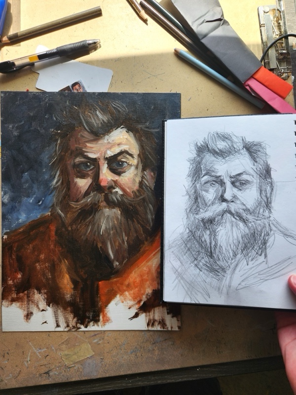 Not Swanson — Oil Paint