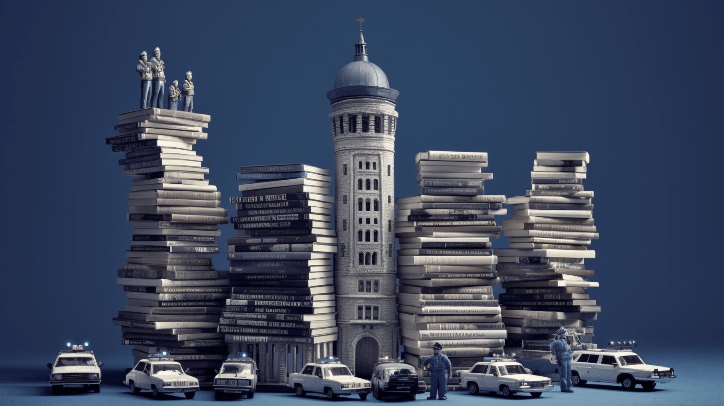 Polizeiwissenschaften - 2023, Midjourney