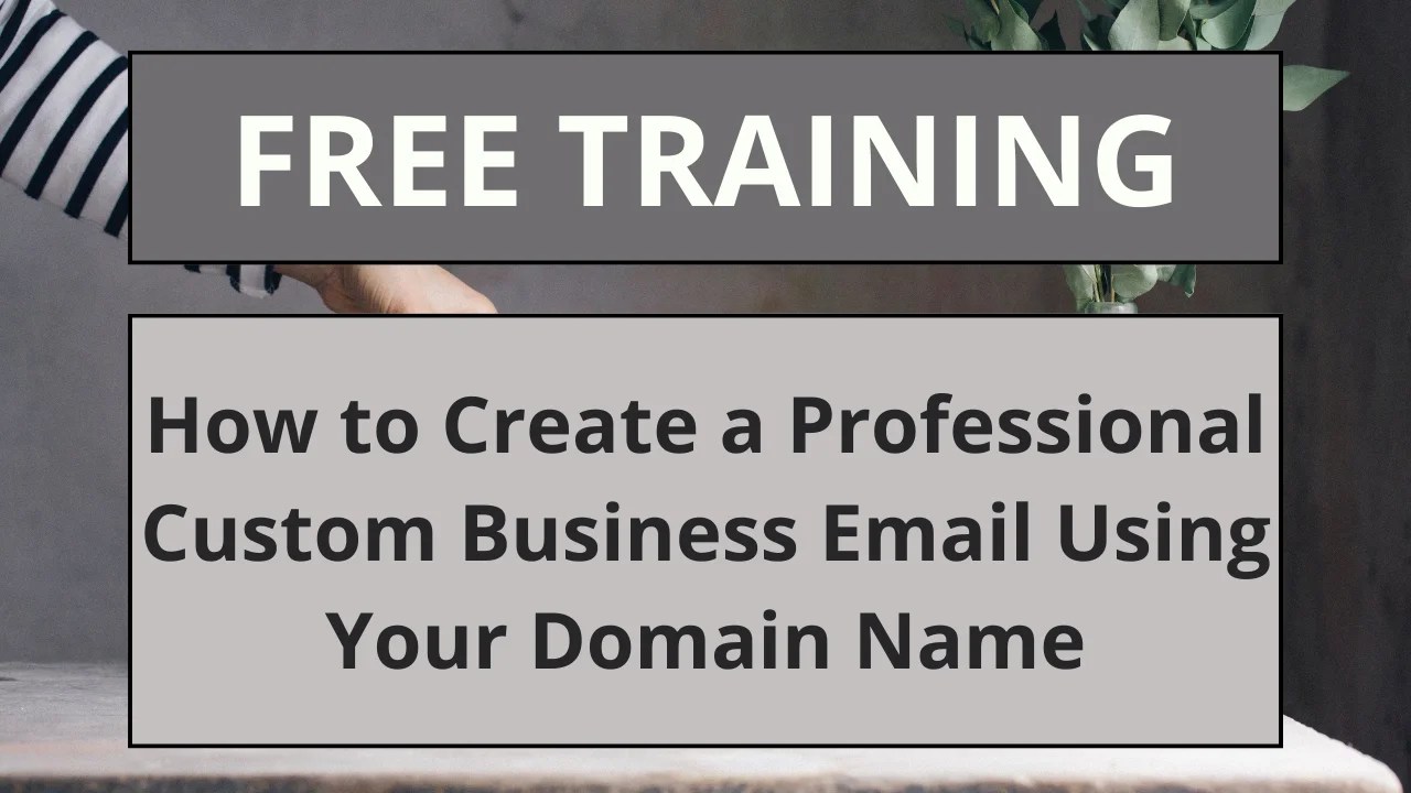 How to Create a Professional Custom Business Email Using Your Domain