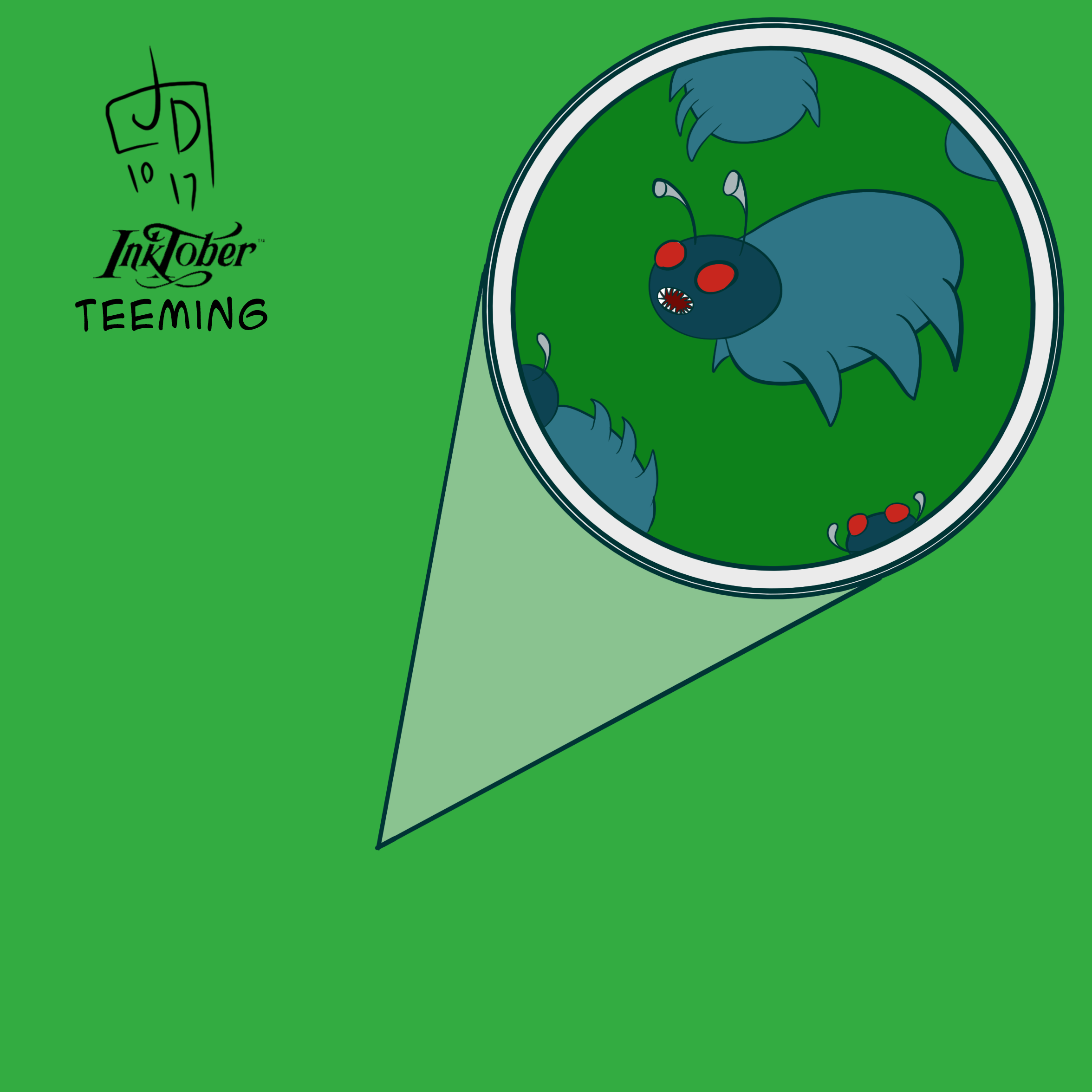 Inktober13_Teeming