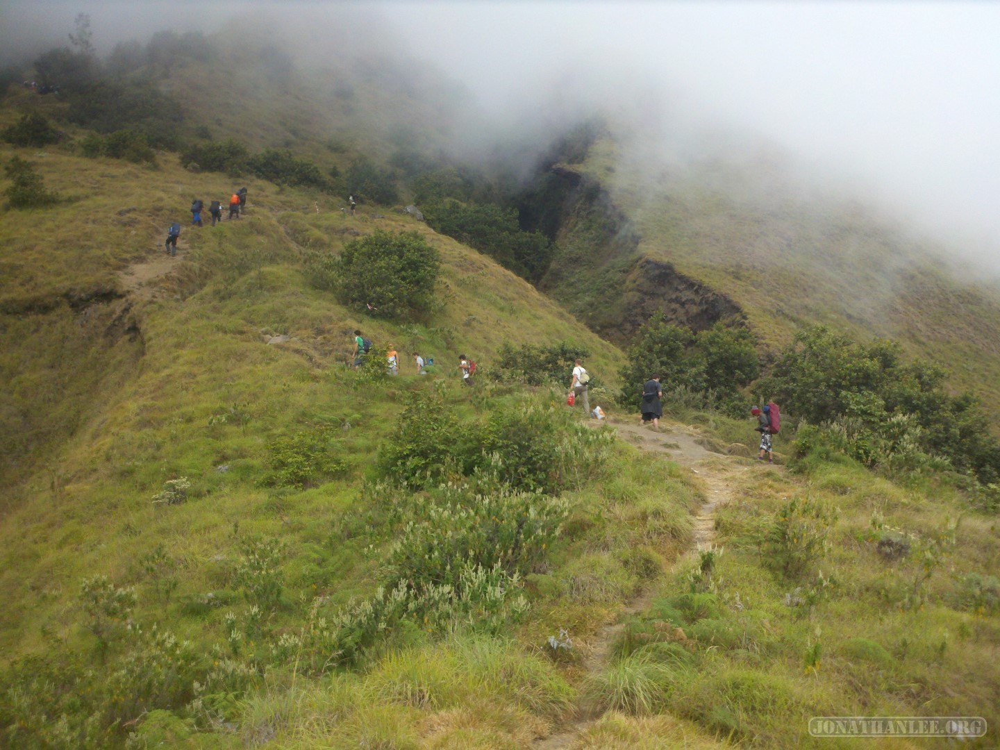 Mount Rinjani - second day climbing 2