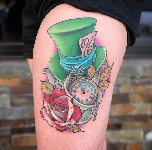 Alice In Wonderland Tattoos: – All Things Tattoo 494_x_500_jpg