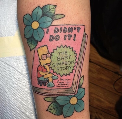 Bart Simpson Tattoos: – All Things Tattoo 488_x_500_jpg