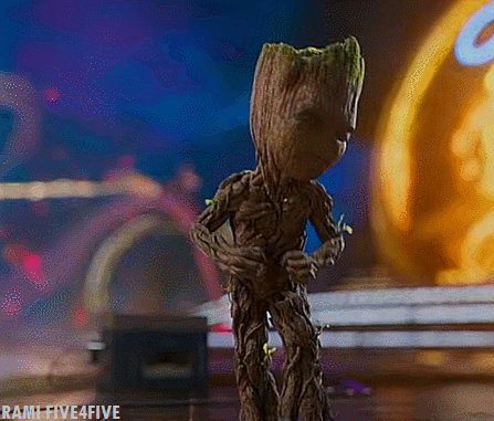 photo Dancing Groot Gif Wallpaper image gif