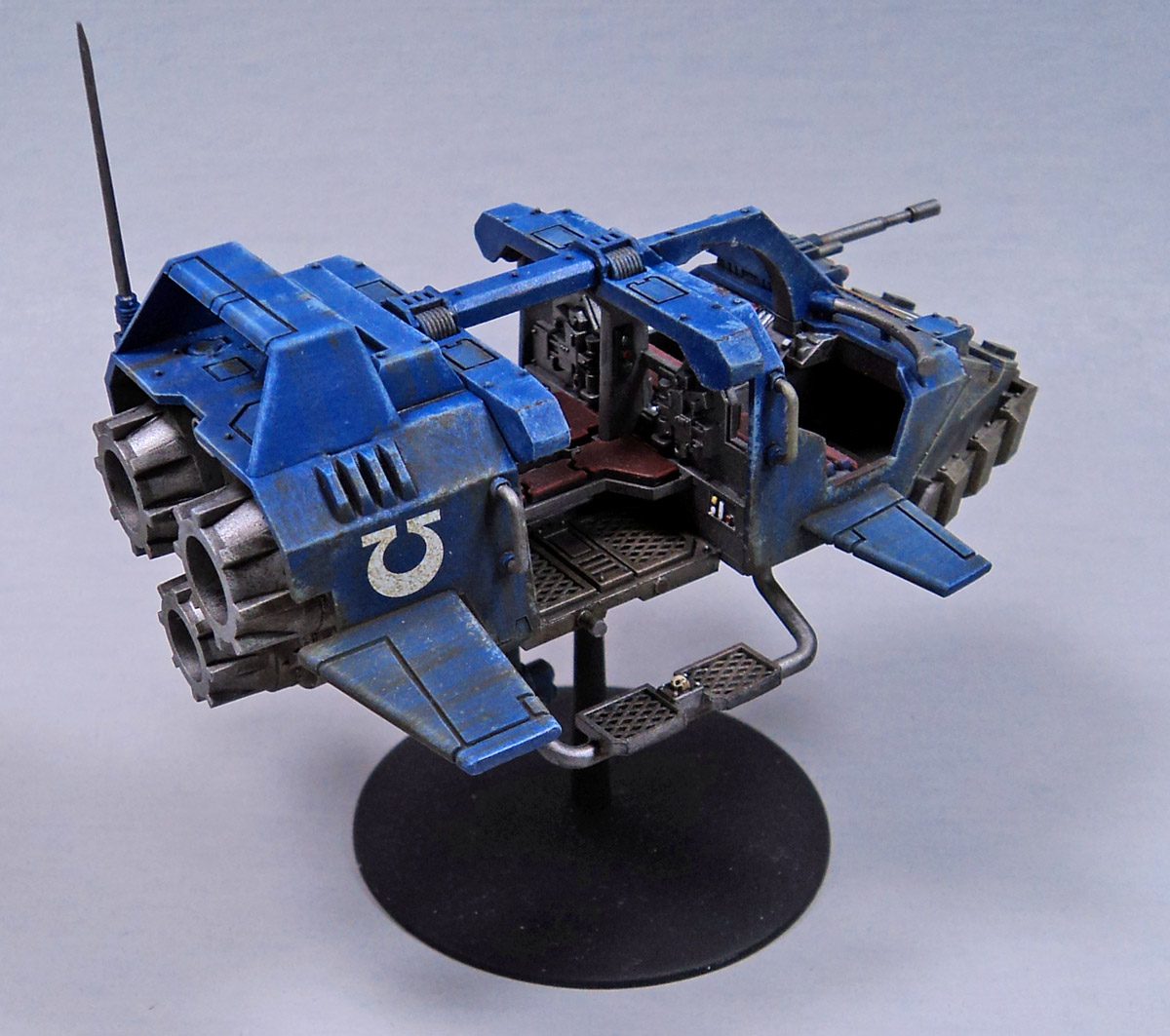 Games Workshop's Space Marine Land Speeder Storm: 50% Complete, Or