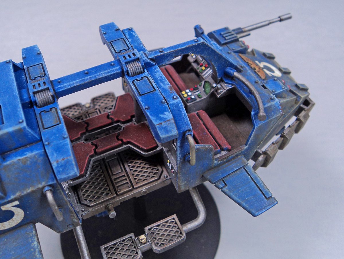 Games Workshop's Space Marine Land Speeder Storm: 50% Complete, Or
