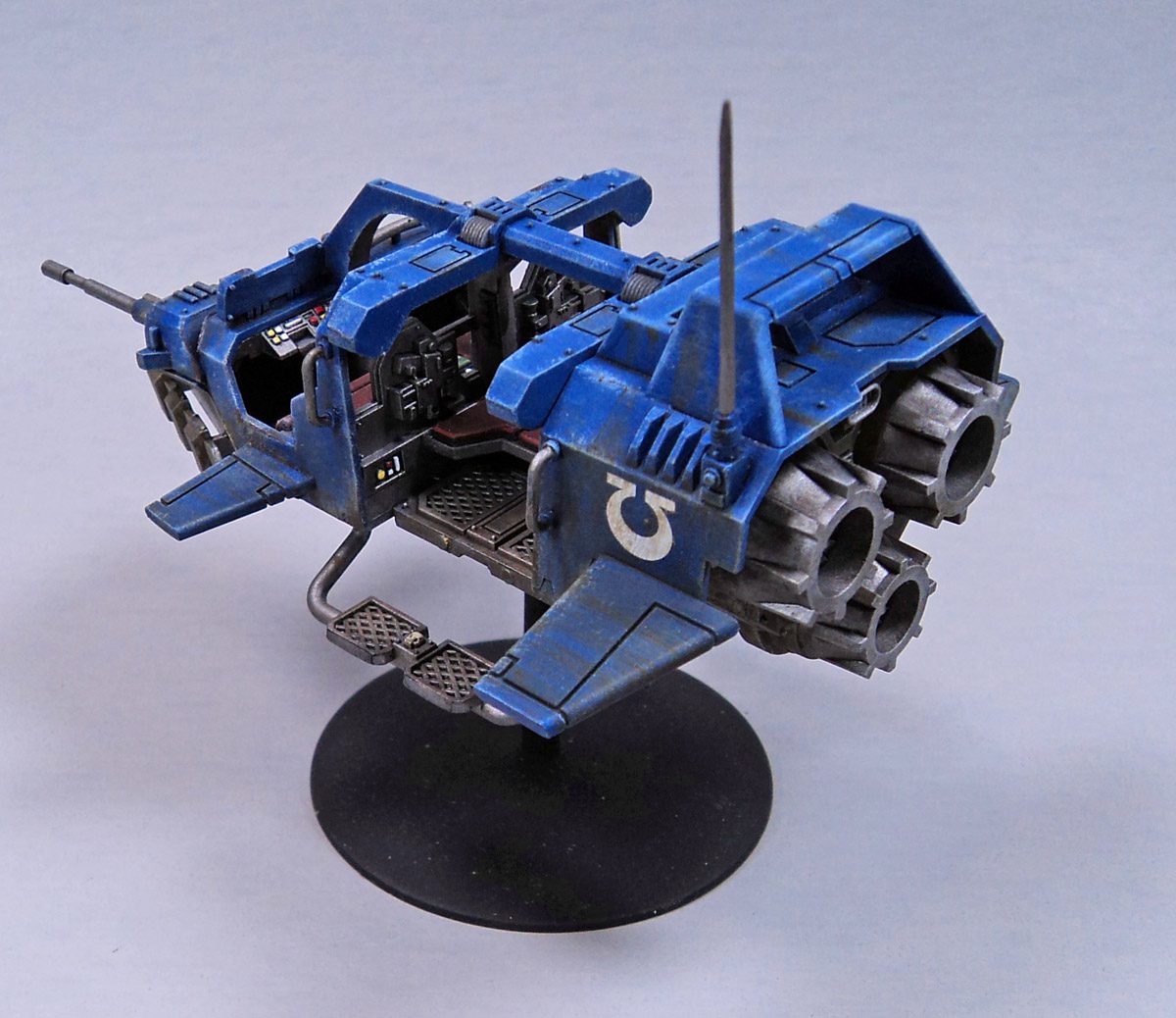 Games Workshop's Space Marine Land Speeder Storm: 50% Complete, Or