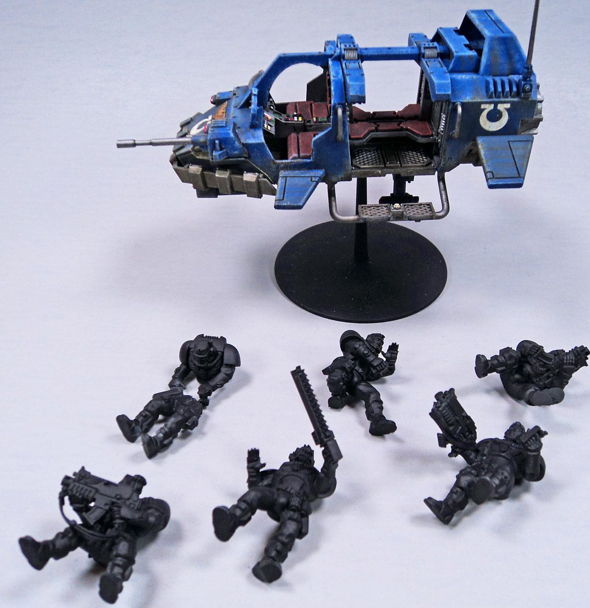 Games Workshop's Space Marine Land Speeder Storm: 50% Complete, Or