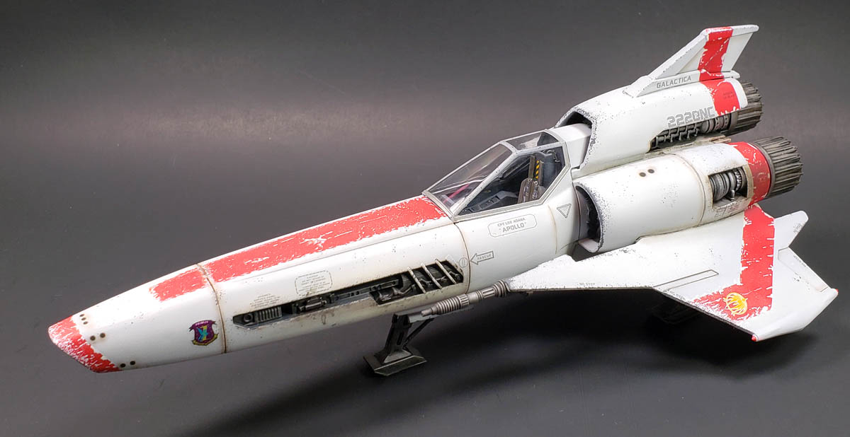 Moebius 1/32 Colonial Viper Mk. II: Recovering, Recovering