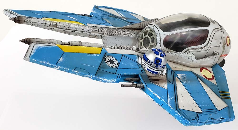 AMT's Star Wars Jedi Starfighter: The Revenge Of The Weathering
