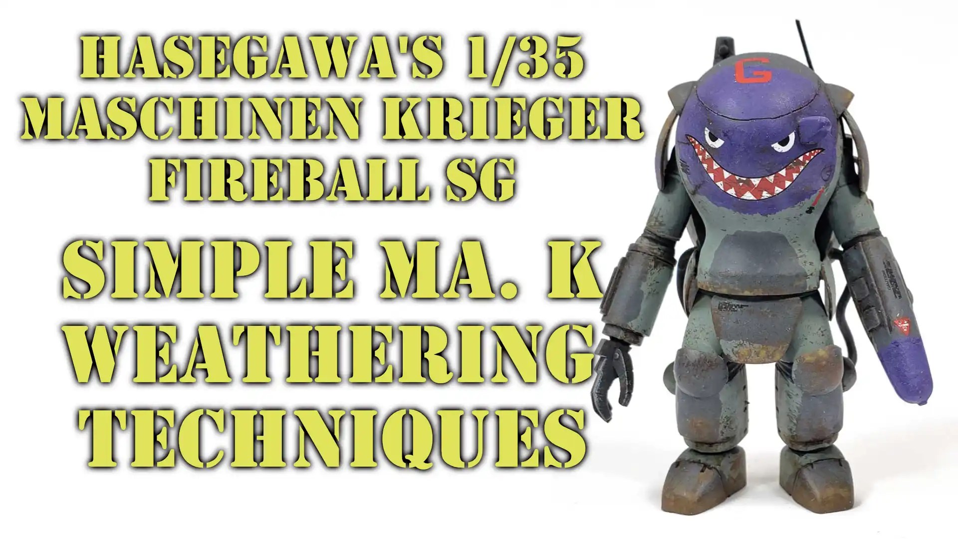Hasegawa’s 1/35 Fireball SG: Simple Ma. K Weathering Techniques