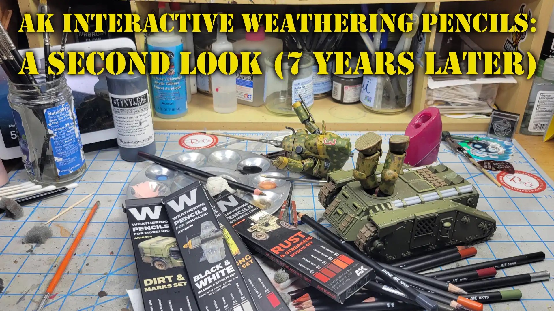 AK Interactive Weathering Pencils – 7 Years Later