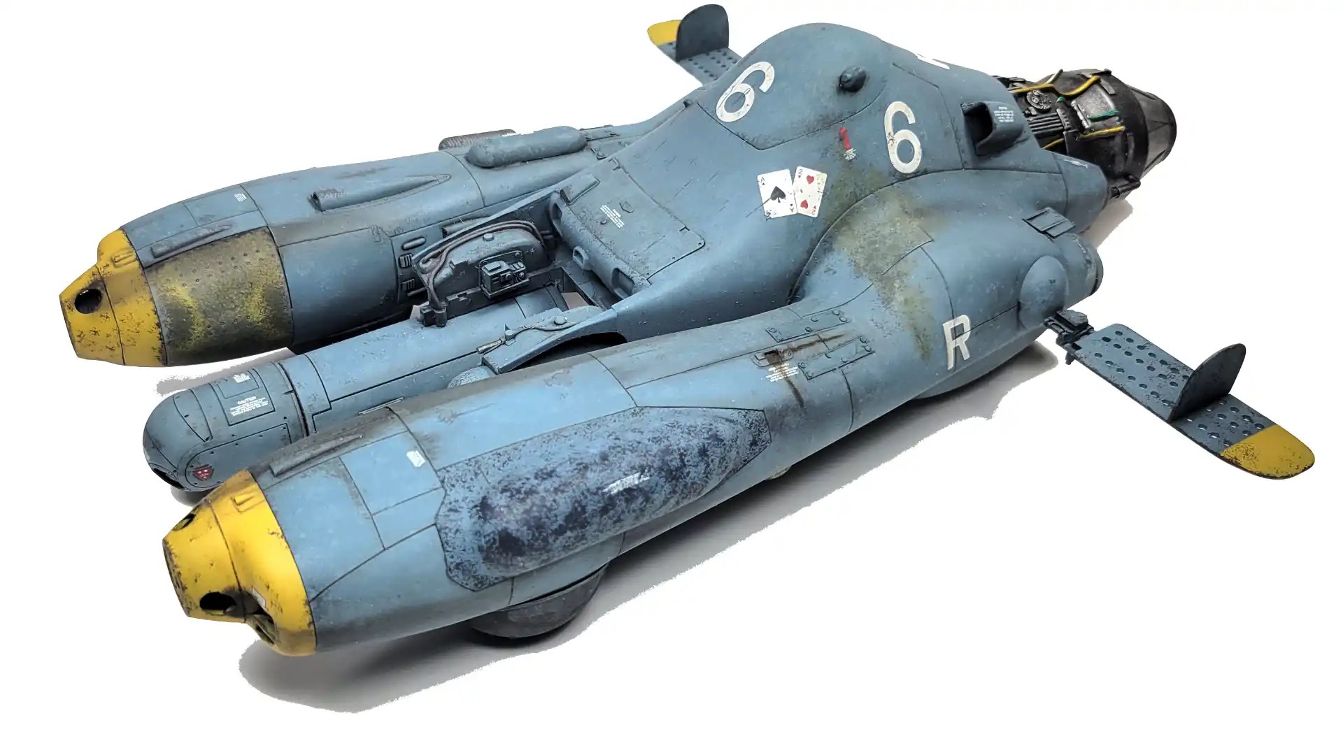 How to Finish and Weather the Hasegawa Ma.K Falke