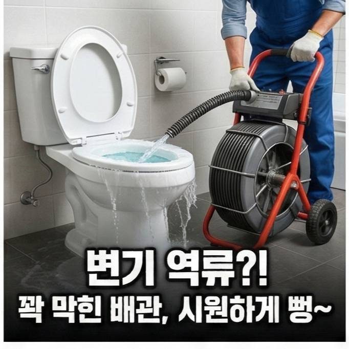 시흥시정왕동정왕역오수관고압세척