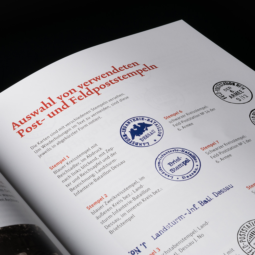 Schicke mir ein Katzenfell! — Feldpostkarten von der Etappe — Ein Anhalter aus dem Landsturm-Infanterie-Bataillon ­Dessau berichtet. (1914–1918); von Karin Weigt