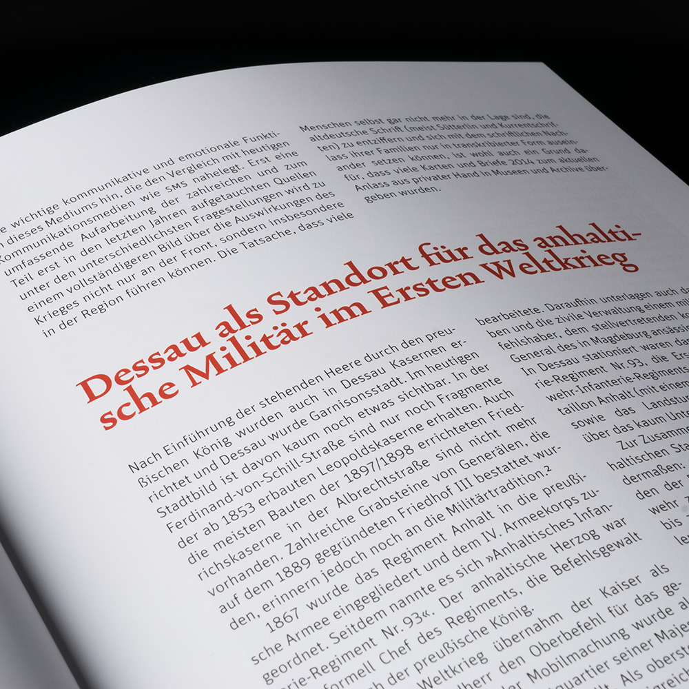 Schicke mir ein Katzenfell! — Feldpostkarten von der Etappe — Ein Anhalter aus dem Landsturm-Infanterie-Bataillon ­Dessau berichtet. (1914–1918); von Karin Weigt