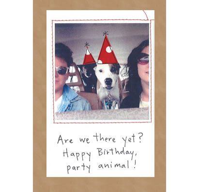 Are We There Yet? Happy Birthday, Party Animal!