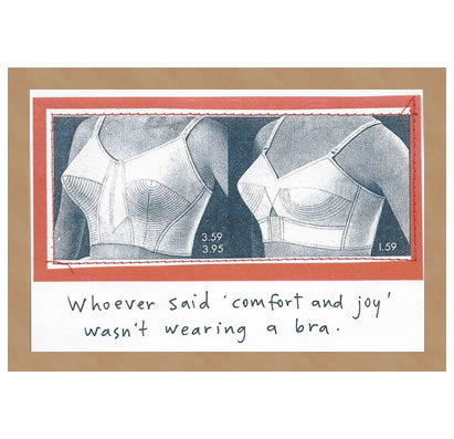 Whoever Said 'Comfort And Joy' Wasn't Wearing A Bra