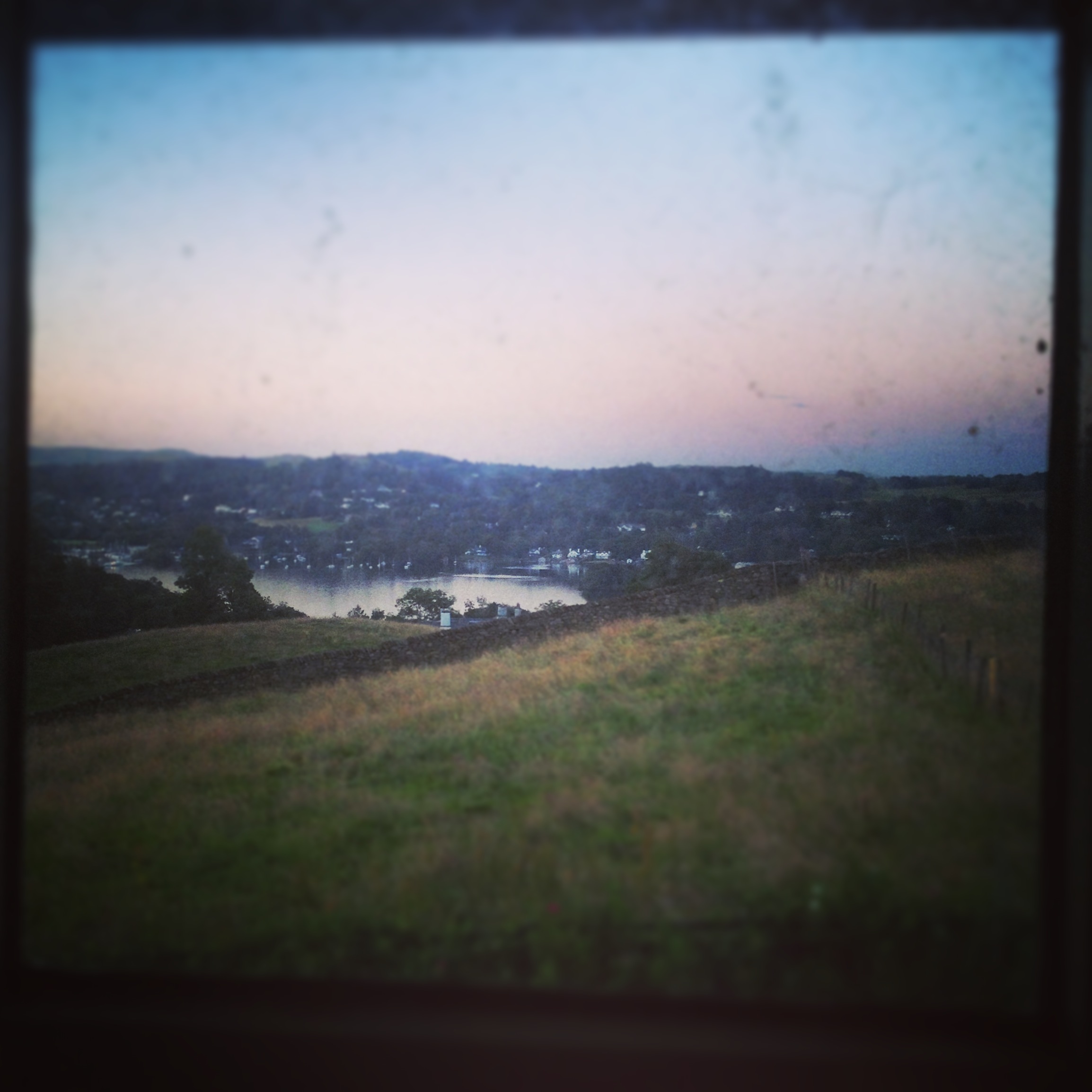View from the loo in Hawkshead