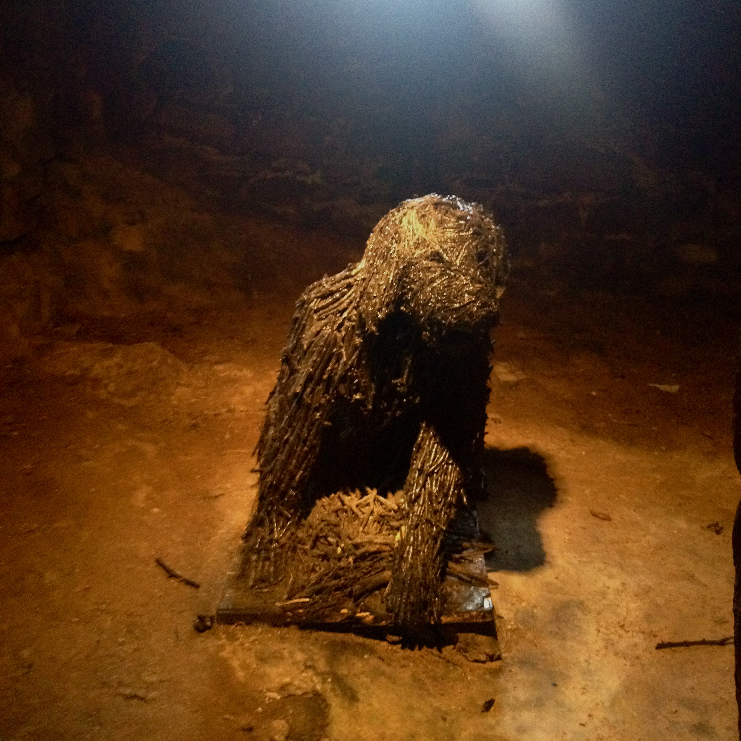 Moddey Dhoo is the black dog that haunts Peel Castle.