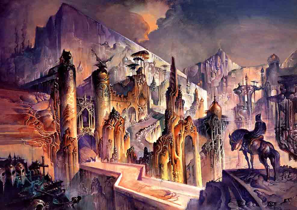 Cover for Gene Wolfe, The Citadel of the Autarch, (c) Bruce Pennington