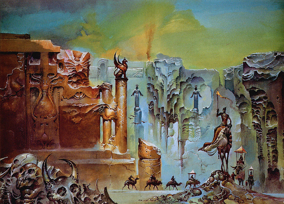 Cover for Gene Wolfe, The Claw of the Conciliator, (c) Bruce Pennington,
