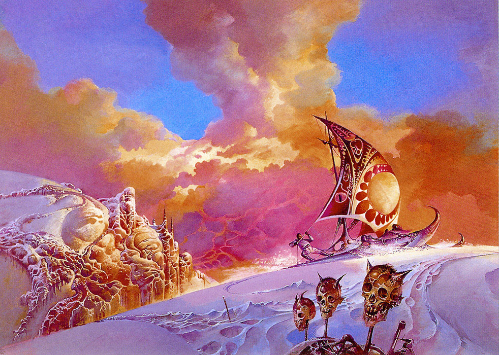 Cover for Gene Wolfe, The Island of Dr Death and Other Stories and Other Stories, (c) Bruce Pennington,