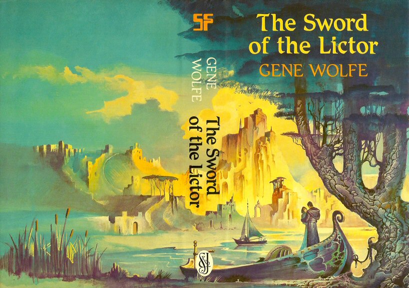 Cover of Gene Wolfe's Sword of the Lictor, art by Bruce Pennington