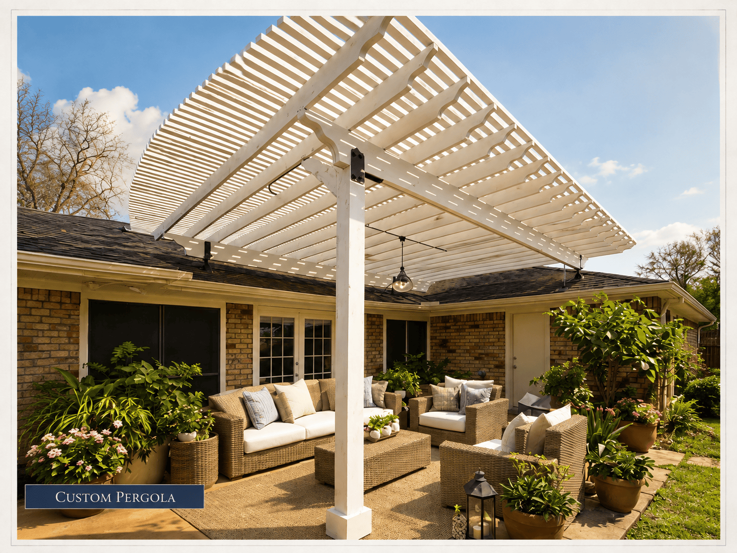 Custom pergola project