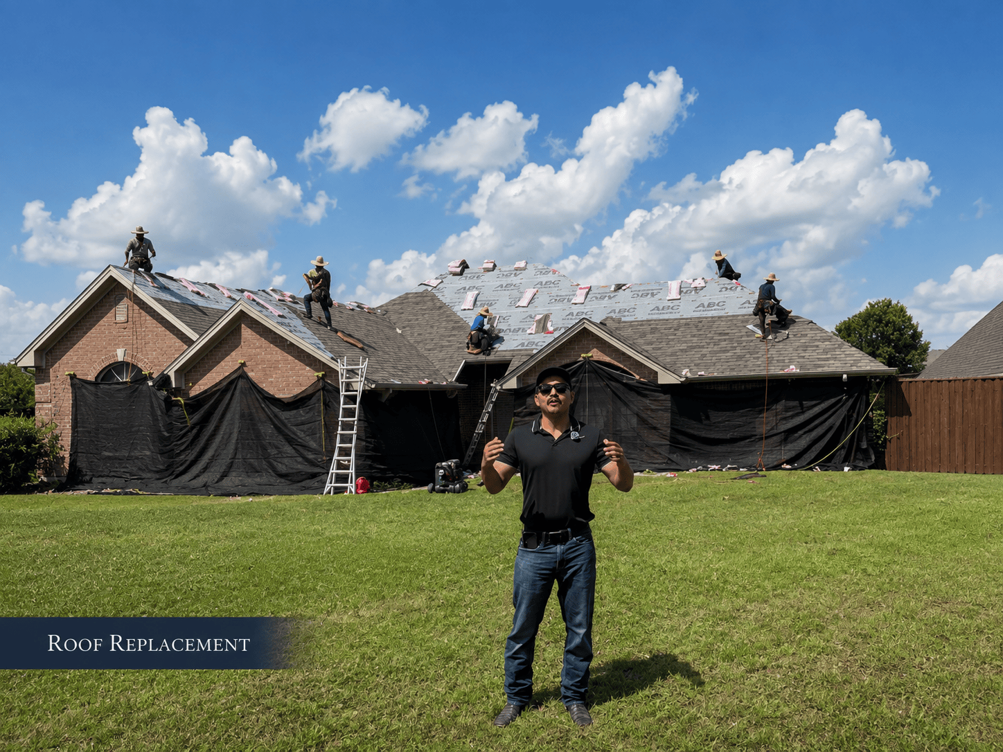 Roof replacement project