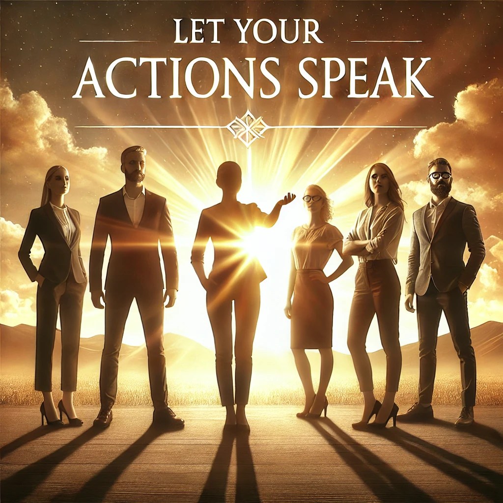 Actions Over Words