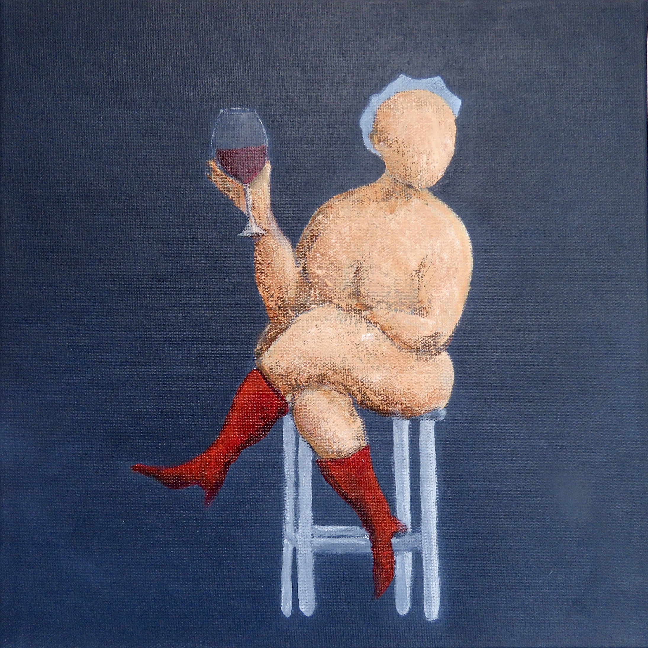 SOLGT! Fru W. 1 30x30cm