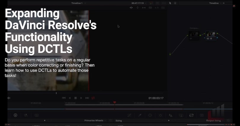 Using DCTL in DaVinci Resolve