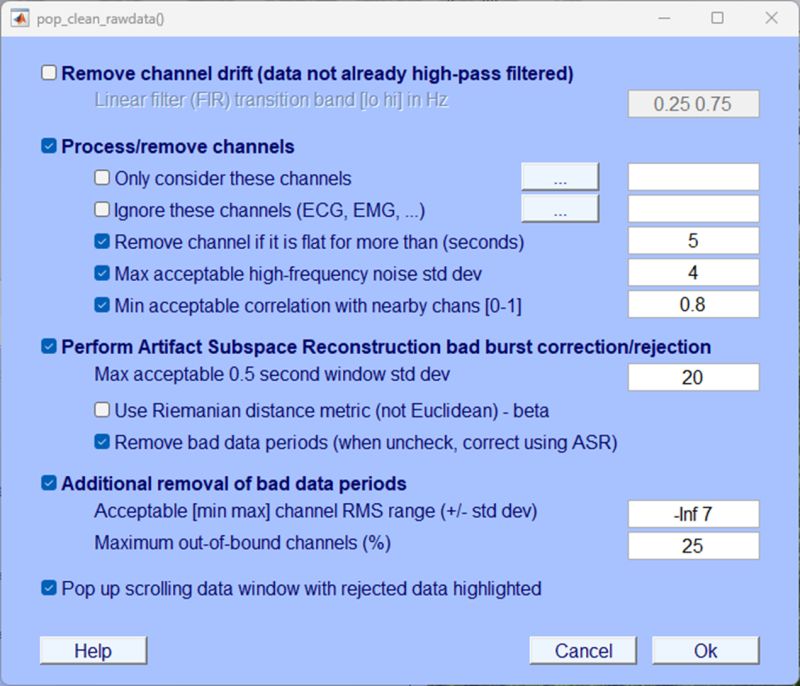 Github Irenne Mara Eeglab Plug In For Automatic Artifact Rejection - Retina Space Pictures for Desktop